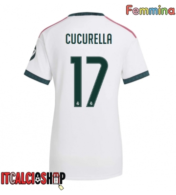 Real Madrid Marc Cucurella #17 Prima Maglia Femmina 2026-27 Manica Corta